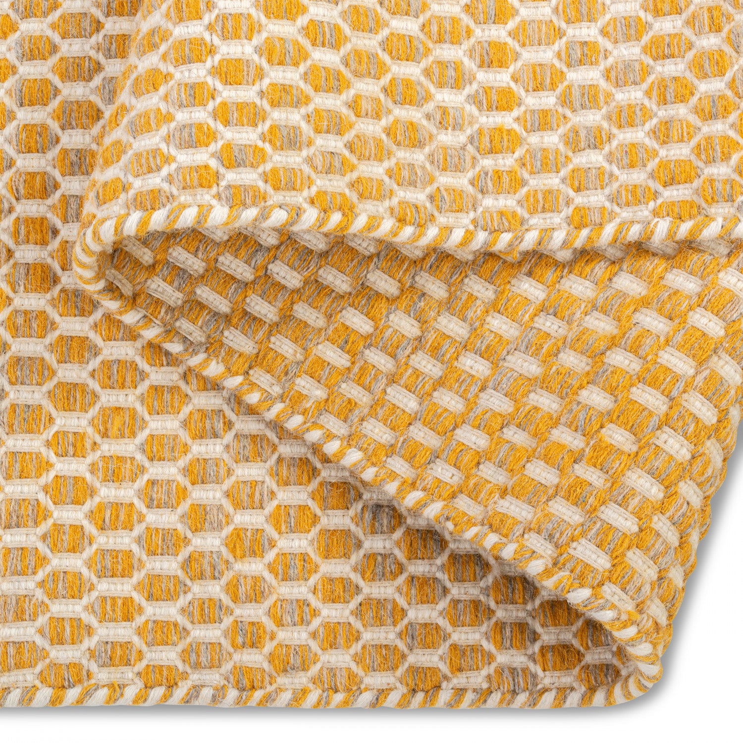 Alaska Reversible Modern Rug - 5' x 8' - Yellow