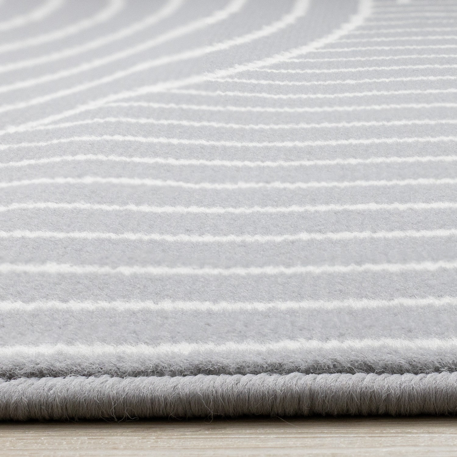 Functional Modern Arches Area Rug - 5' X 8' - Grey/White