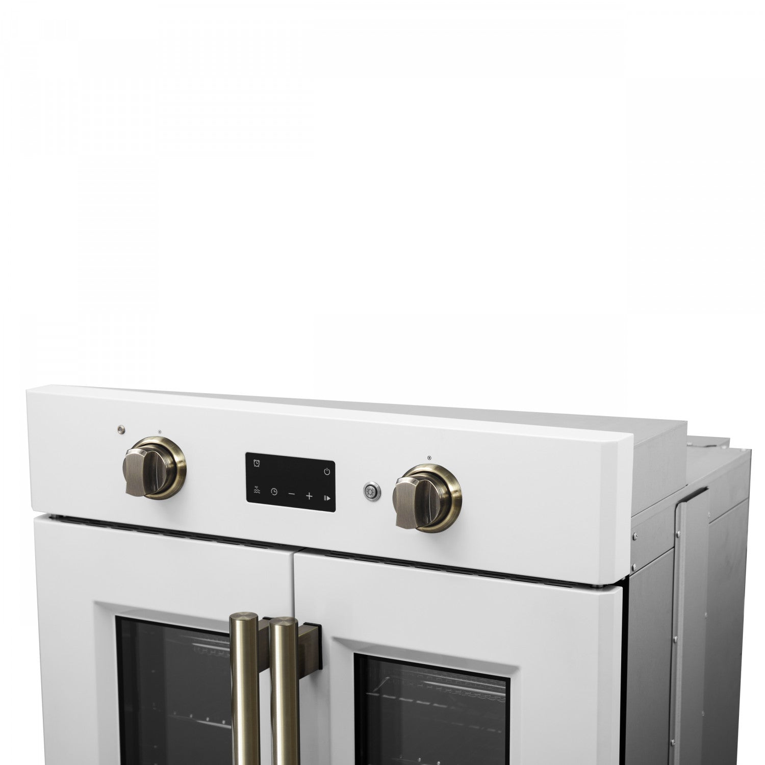 Forno Asti White 30" Electric Wall Oven with True Convection and Air Fry (3.68 Cu. Ft.) - FBOEL1333-30WHT
