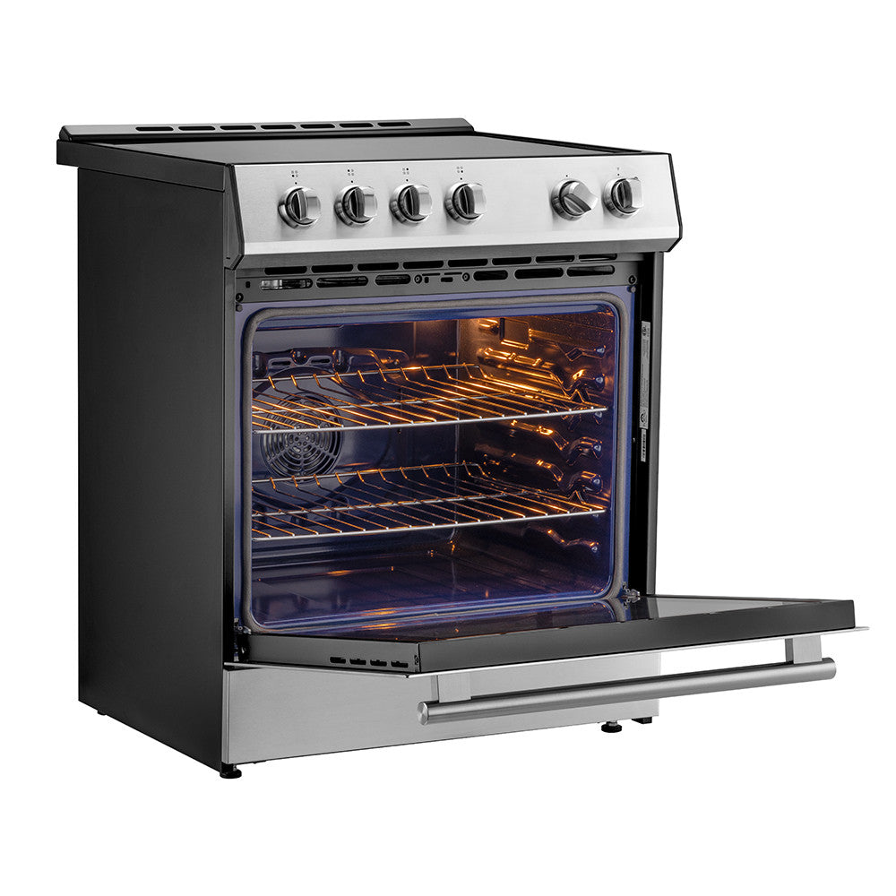 Forno Leonardo Stainless Steel Slide-In Induction Range (5.0 Cu. Ft.) - FFSIN0982-30