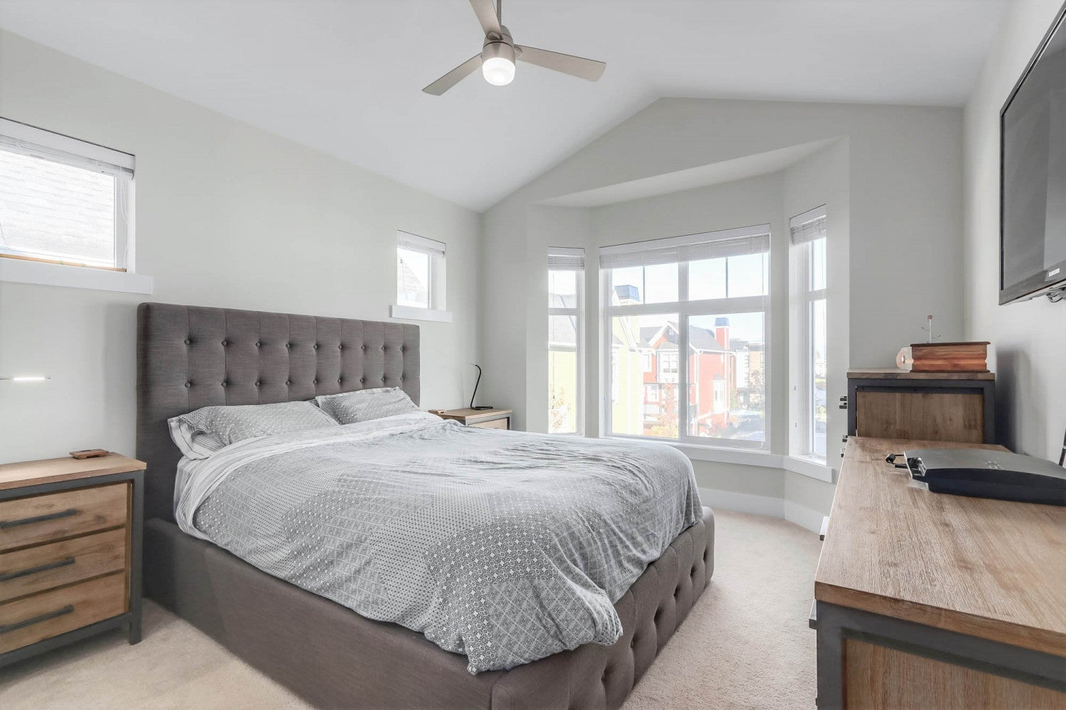 Liora Nightstand - Greige