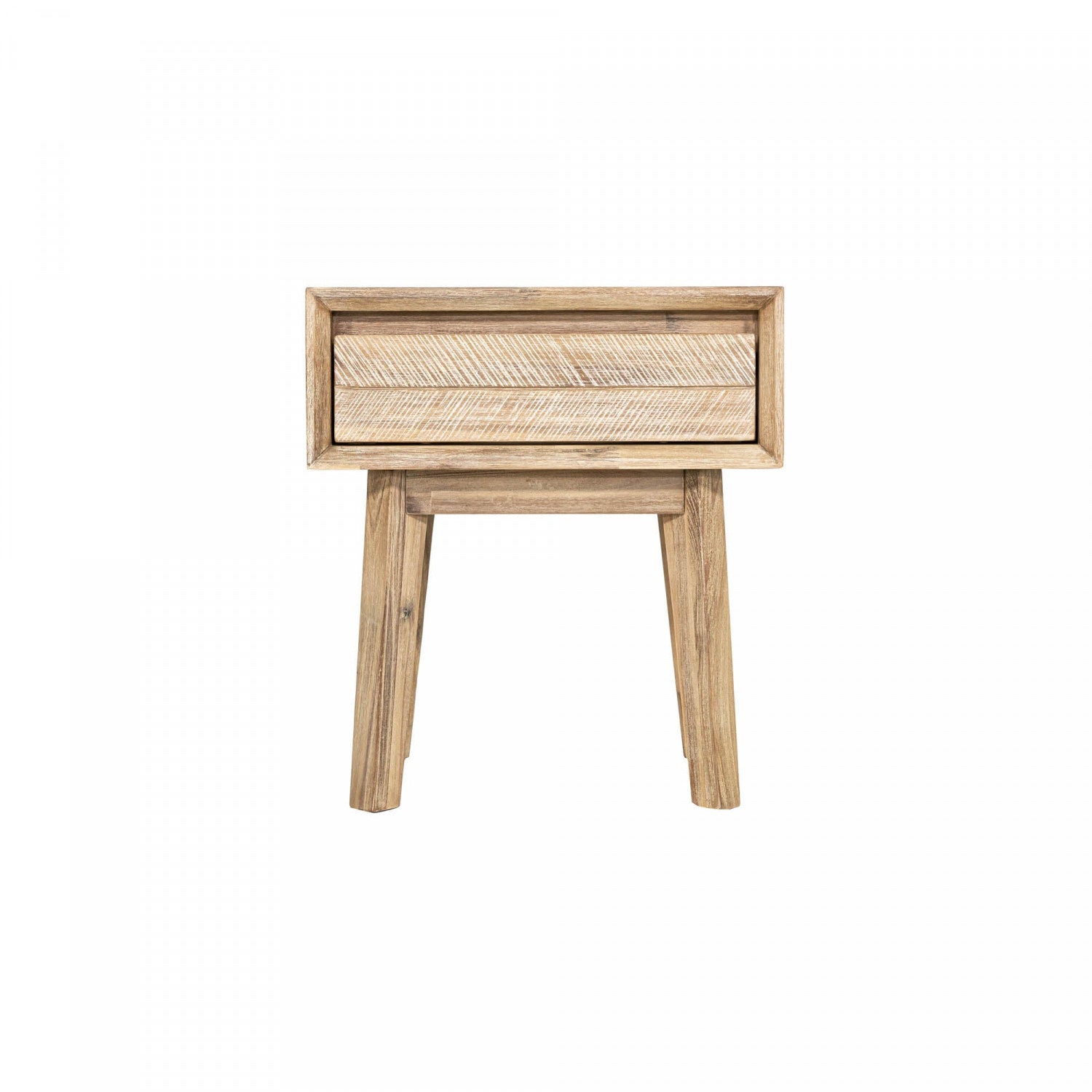 Abenra 1 Drawer Night Table - Light Driftwood