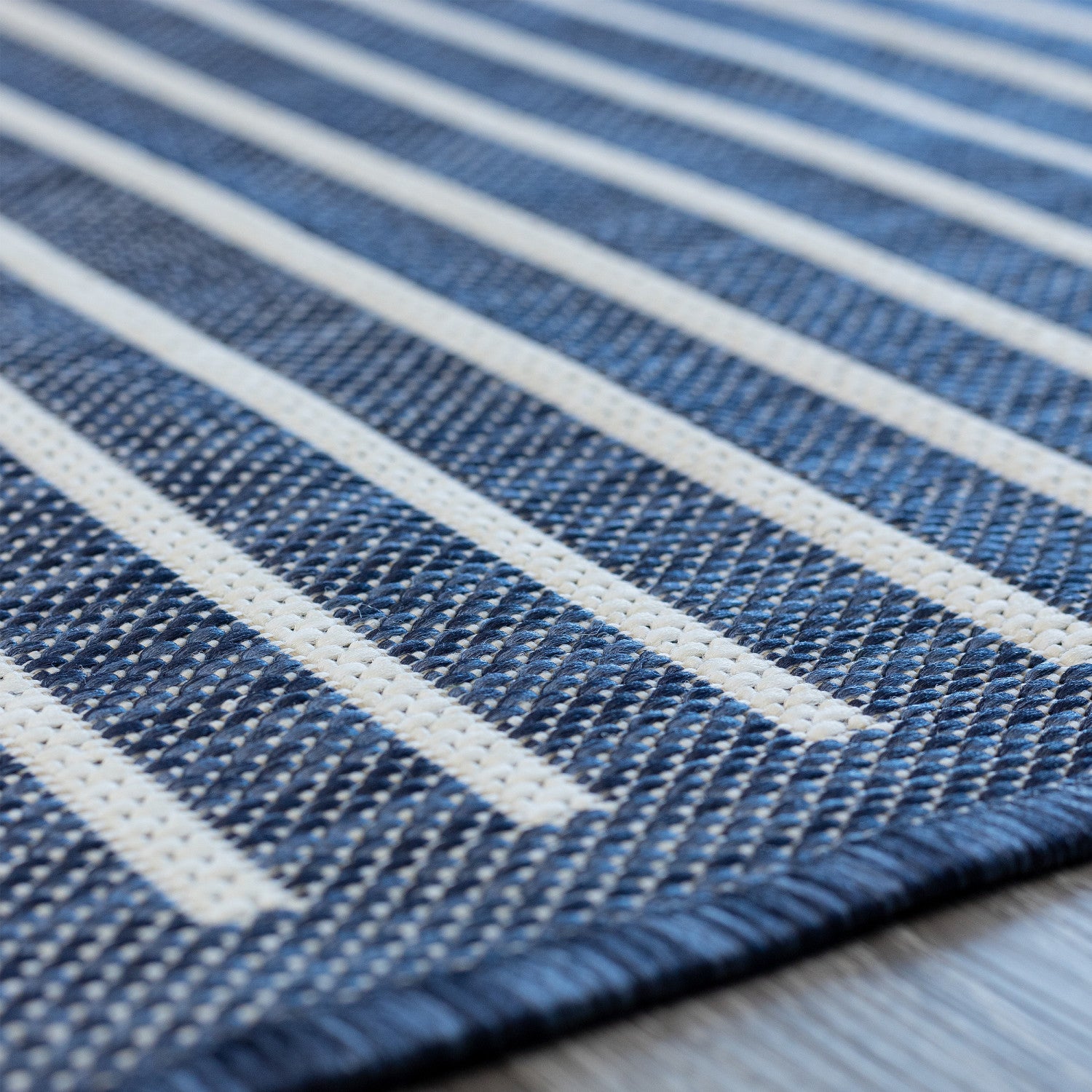 Cabana Casual Indoor/Outdoor Rug - 6' x 9' - Blue