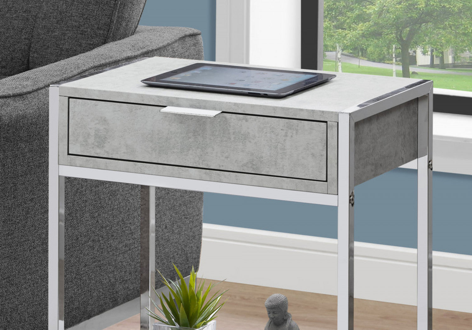 Tallen Side Table - Grey