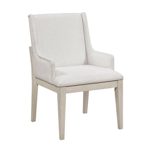 Savona Chaise avec bras - blanc antique