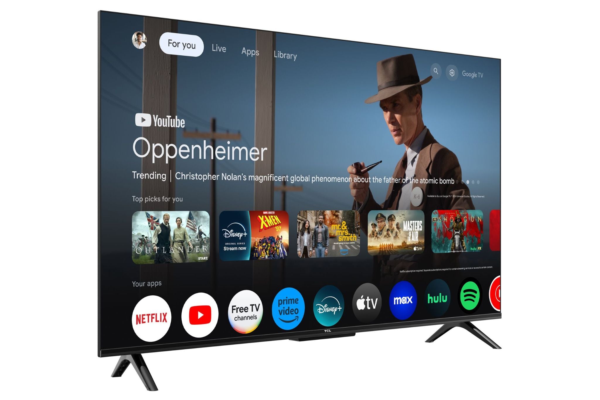 TCL 75" S45K Series 4K UHD HDR LED Smart TV with Google TV - 75S45K