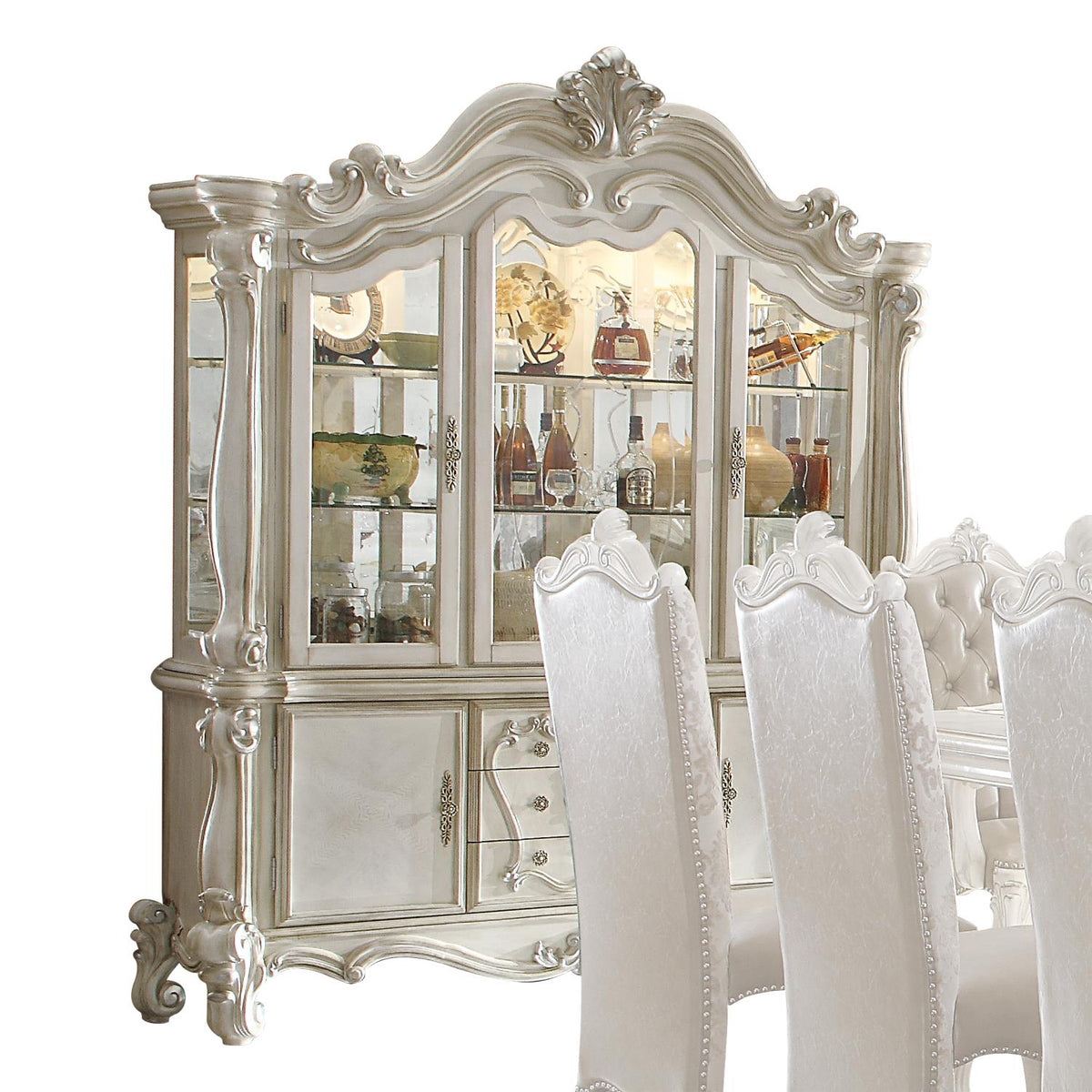 Escalera Hutch and Buffet - Bone White