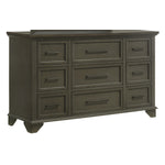 Abigail 9-Drawer Dresser - Grey