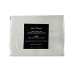 Cotton House 100% Cotton Queen Sheet Set - 300 Thread Count Light Grey