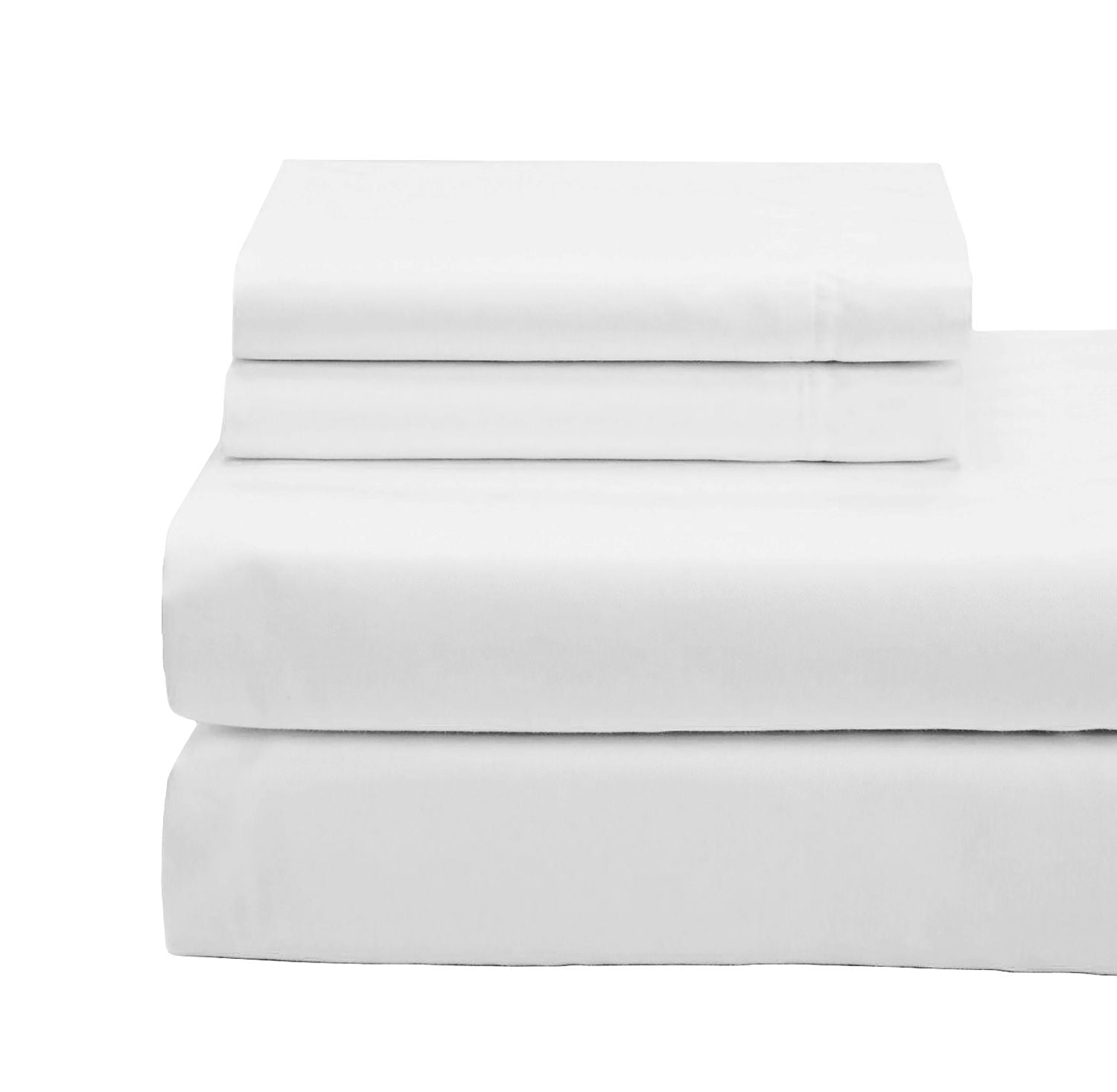 Cotton House 100% Organic Cotton Queen Sheet Set - 600 Thread Count White