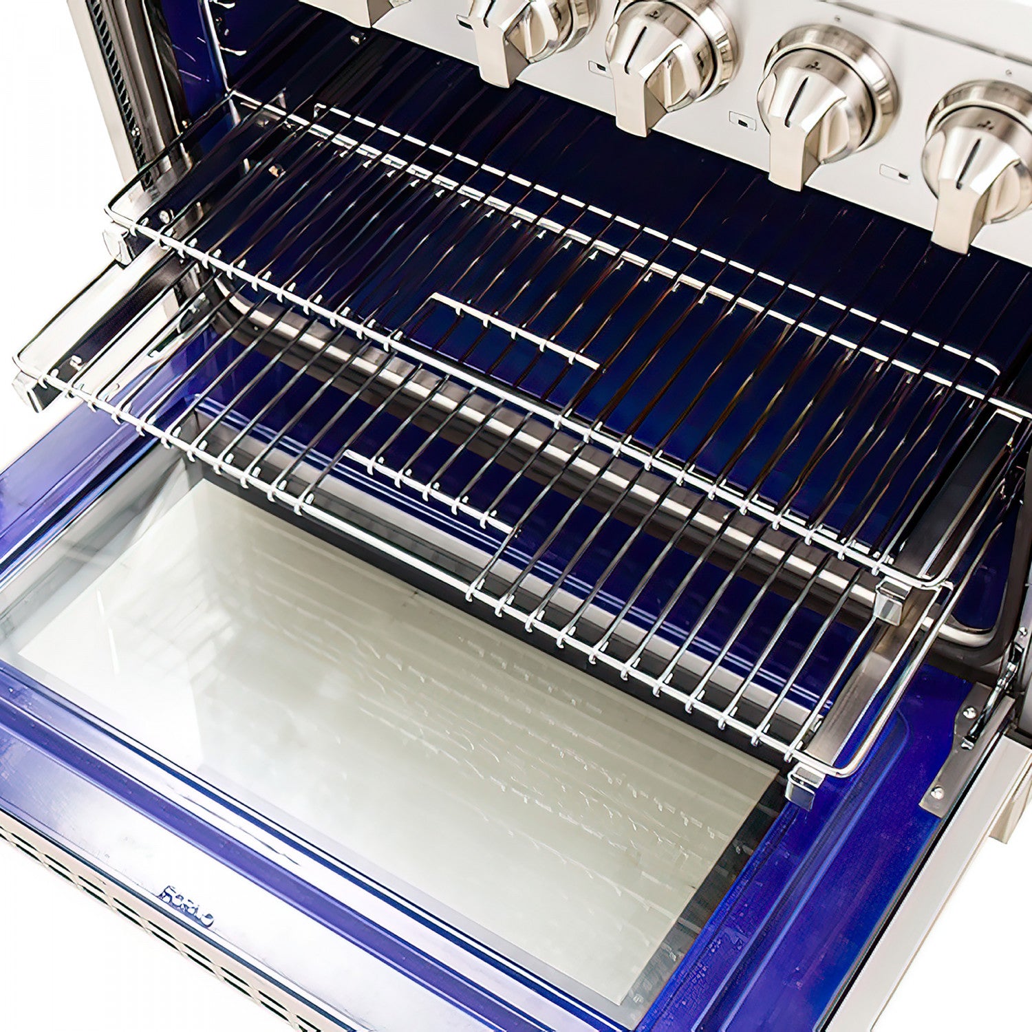 Forno Massimo 30" Stainless Steel Dual Fuel Range With True Convection And Air Fry (4.32 Cu. Ft.) - FFSGS6125-30