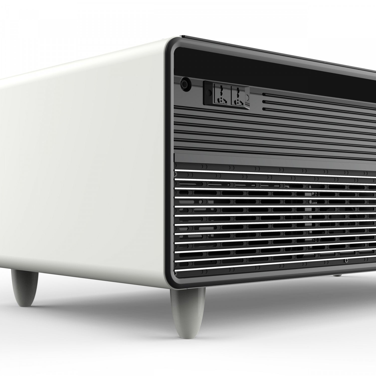 Forno Tavolo Smart Coffee Table With Dual Refrigerator Drawers - White - FCTFR7006-51WHT