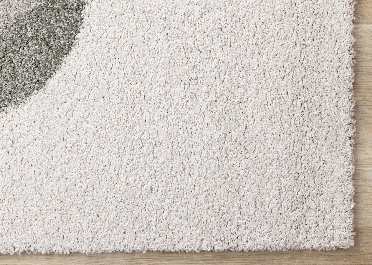 Misha Modern Geometric Area Rug - 8' X 11' - White/Grey