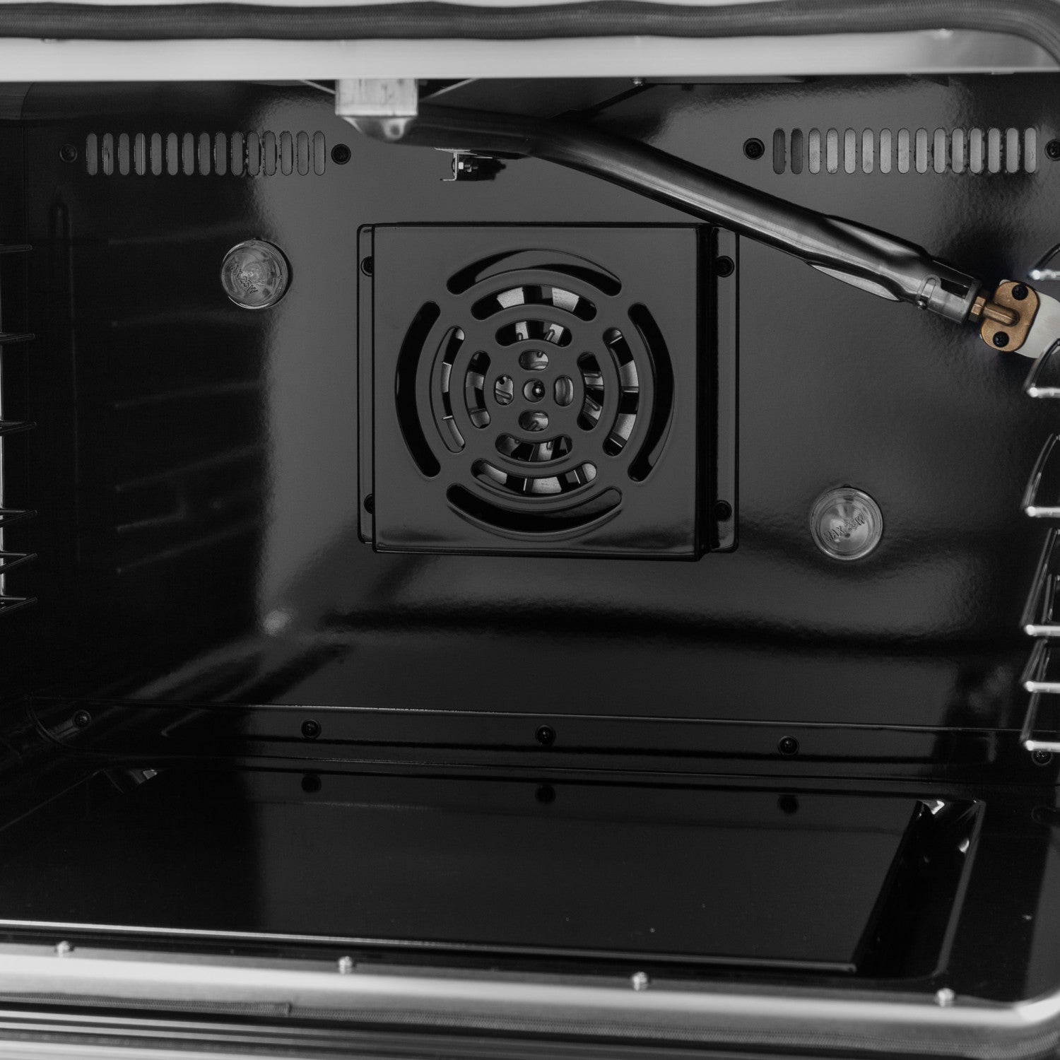 Forno Galiano 48" Black Freestanding Double Oven Gas Range (6.58 Cu. Ft.) - FFSGS6444-48BLK