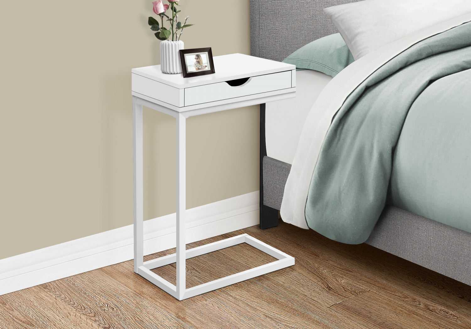 Astra Side Table - White