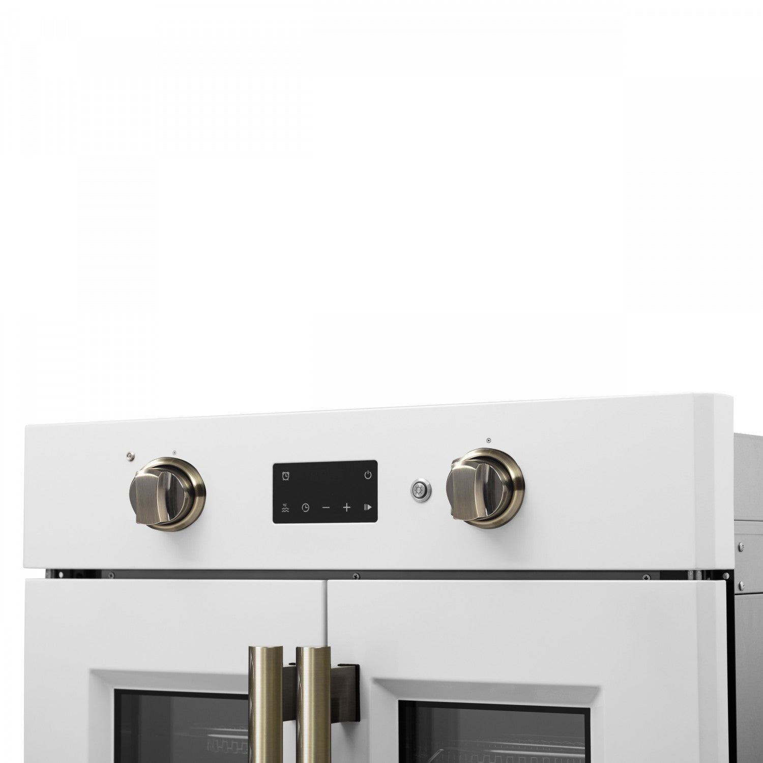 Forno Asti White 30" Electric Wall Oven with True Convection and Air Fry (3.68 Cu. Ft.) - FBOEL1333-30WHT