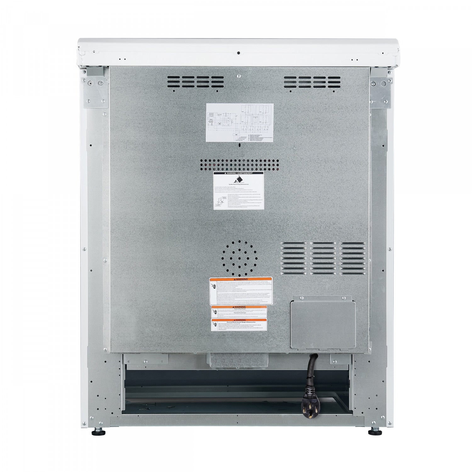 Forno Leonardo White Slide-In Electric Range (5.0 Cu. Ft.) - FFSEL6022-30WHT