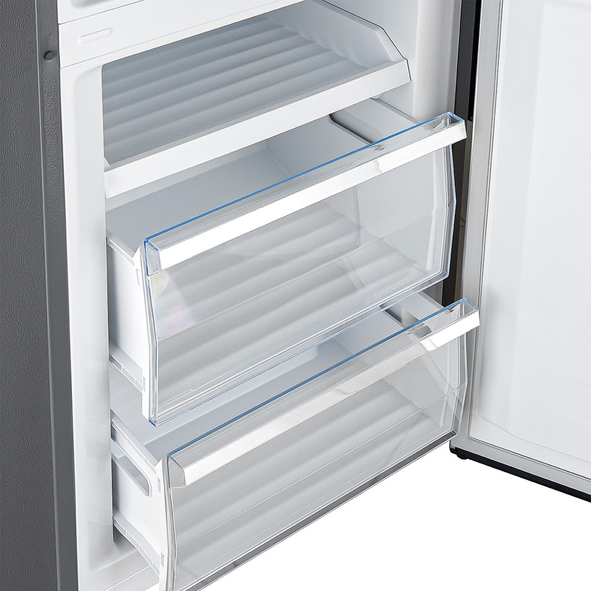 Forno Guardia 23.4" 10.8 Cu.Ft. Stainless Steel Bottom Freezer Refrigerator with Right Swing Door - FFFFD1778-24RS