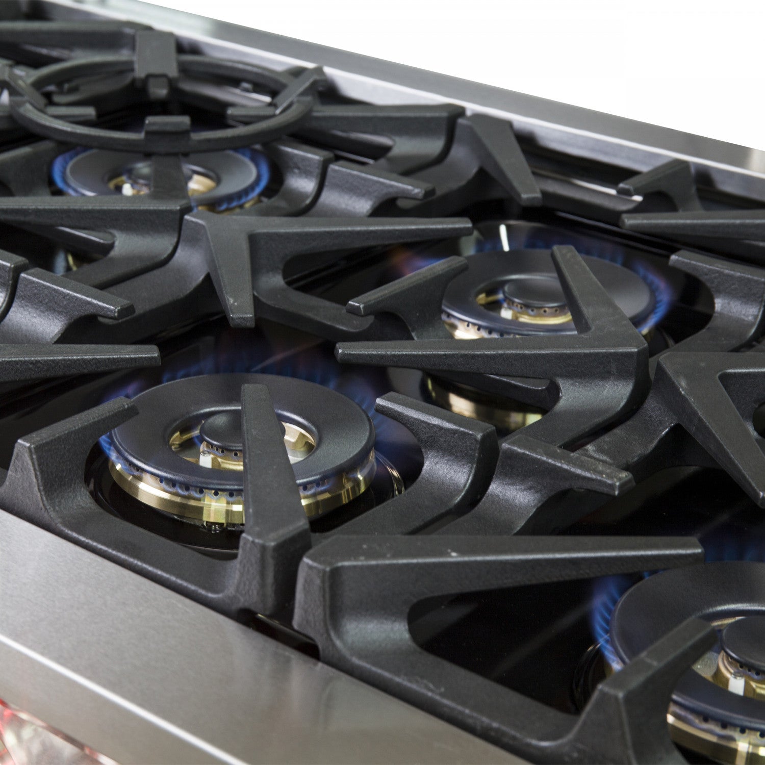 Forno Capriasca 60" Stainless Steel Dual Fuel Double Oven Range with True Convection And Air Fry (8.54 Cu. Ft.) - FFSGS6187-60