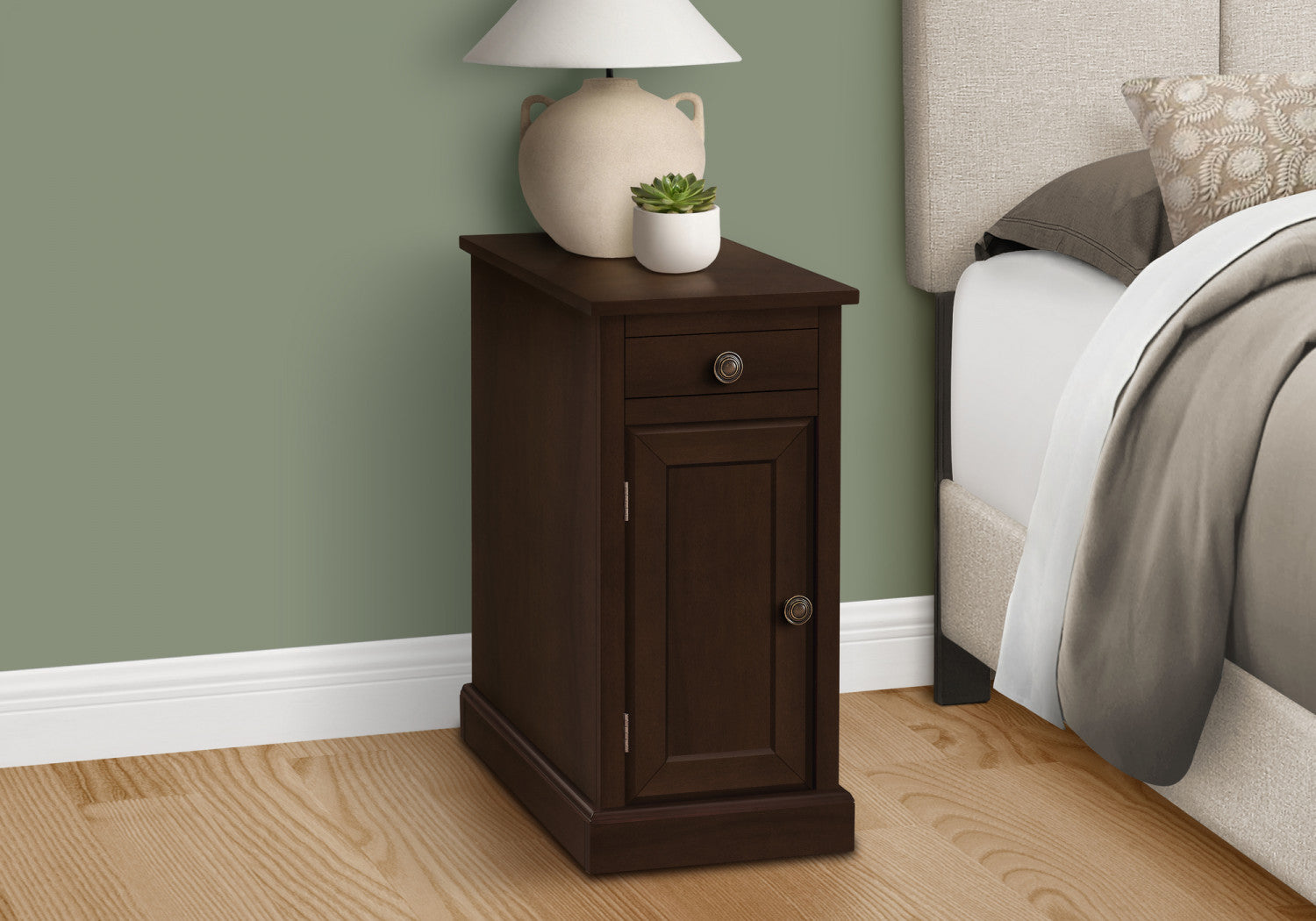 Cyris Side Table - Espresso