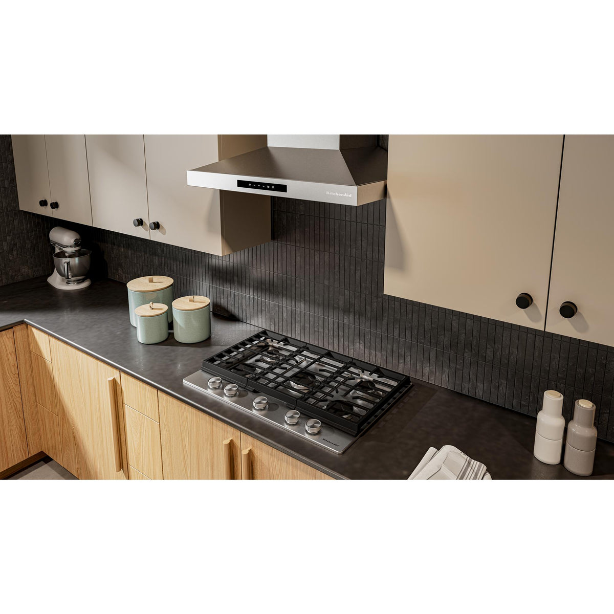 KitchenAid Stainless Steel Gas Cooktop - KCGK330SSS