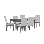 Ayana 7-Piece Extendable Dining Set - Grey