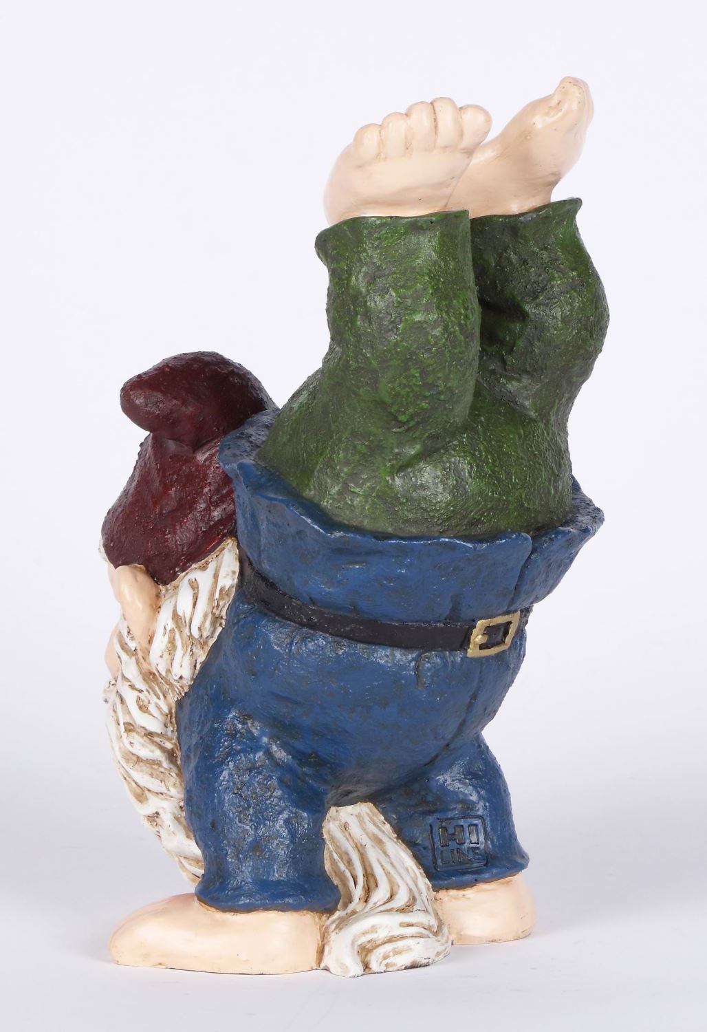 Notty Gnome - IV Statue - Blue/ Green