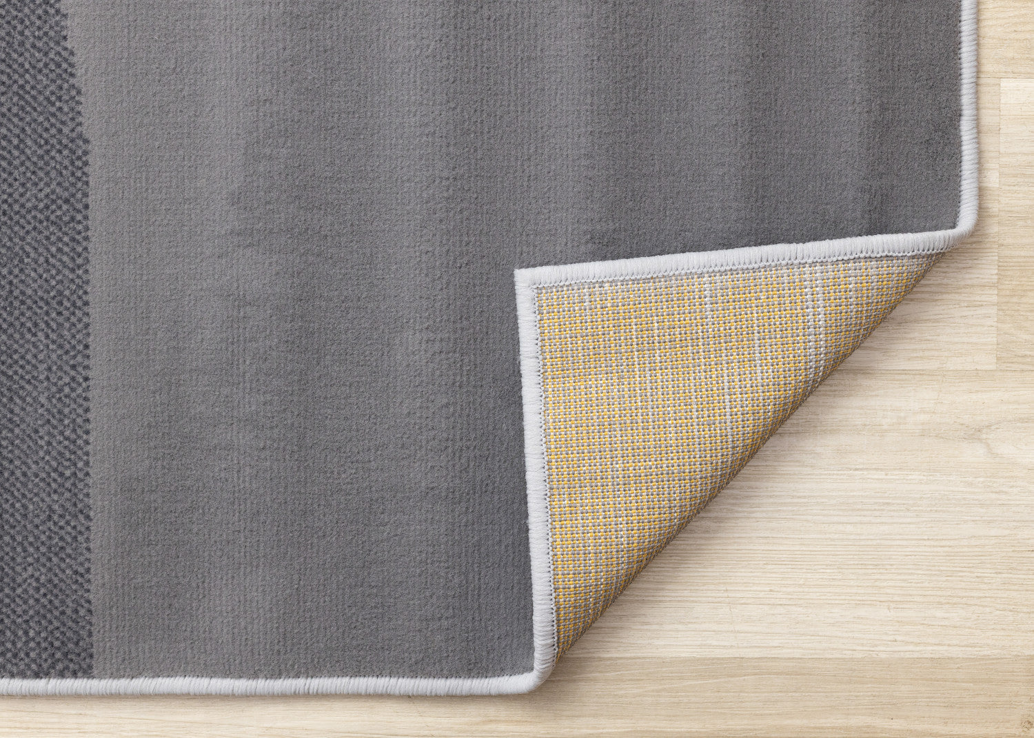 Functional Contemporary Area Rug - 5' X 8' - Grey