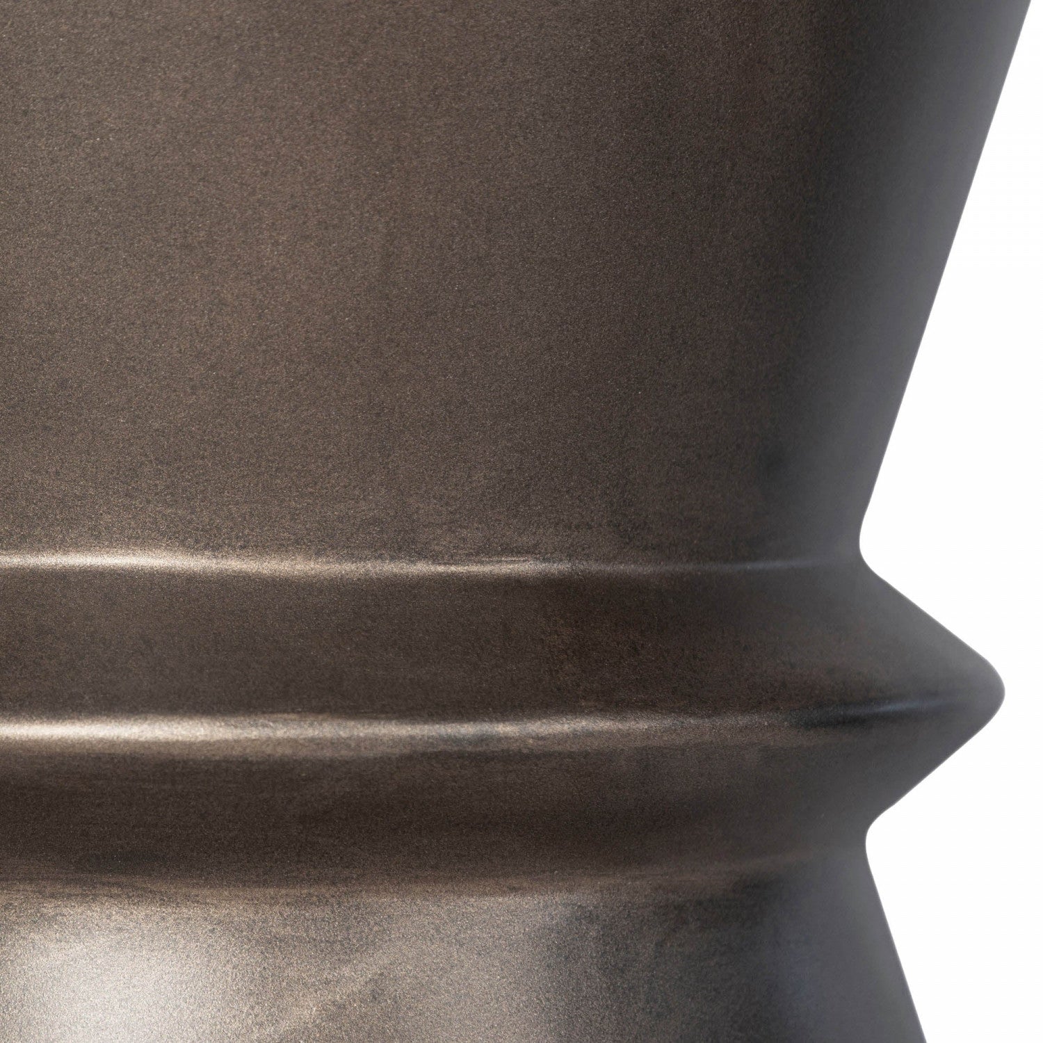 Gavrin Hourglass Side Table - Bronze