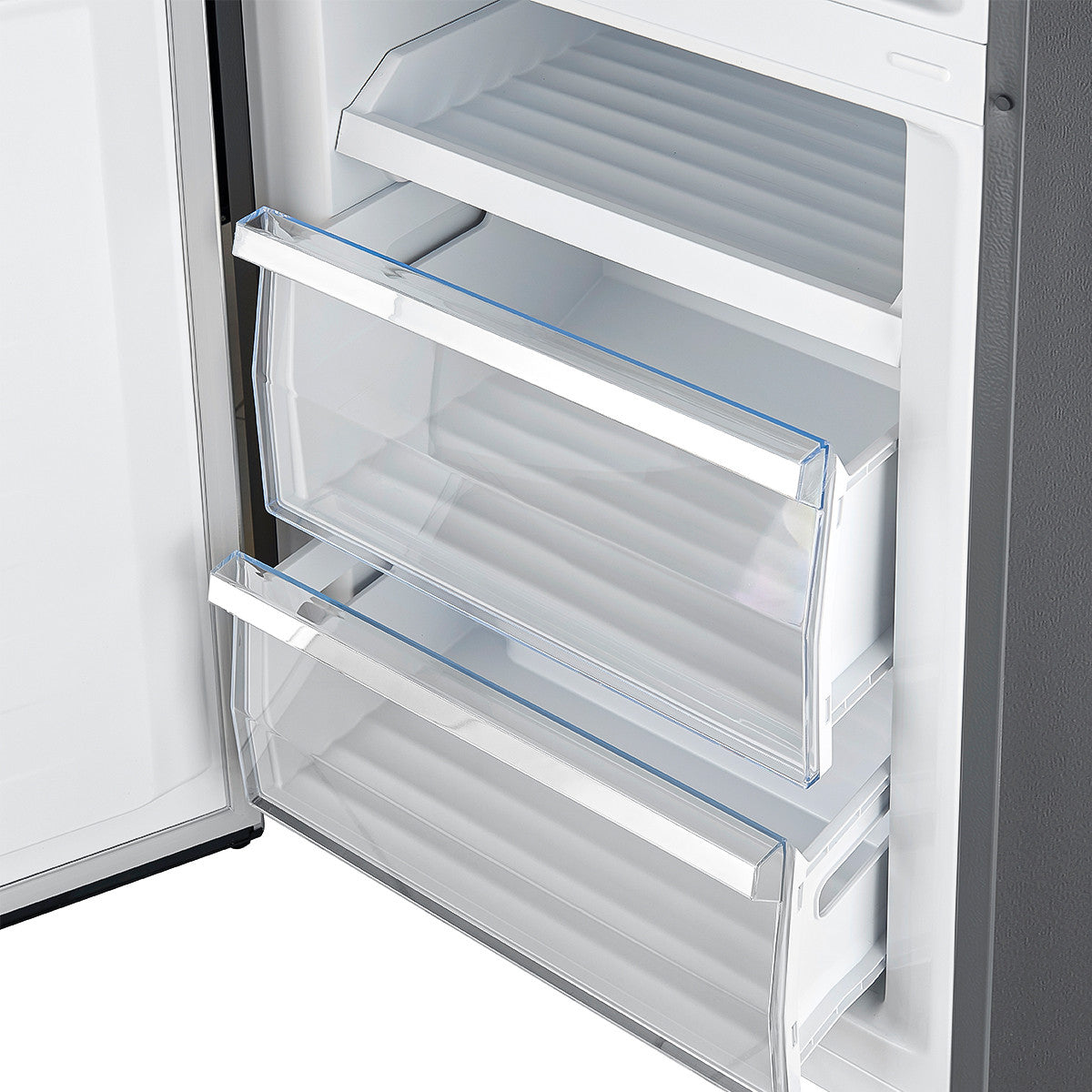 Forno Guardia 23.4" 10.8 Cu.Ft. Stainless Steel Bottom Freezer Refrigerator with Left Swing Door - FFFFD1778-24LS
