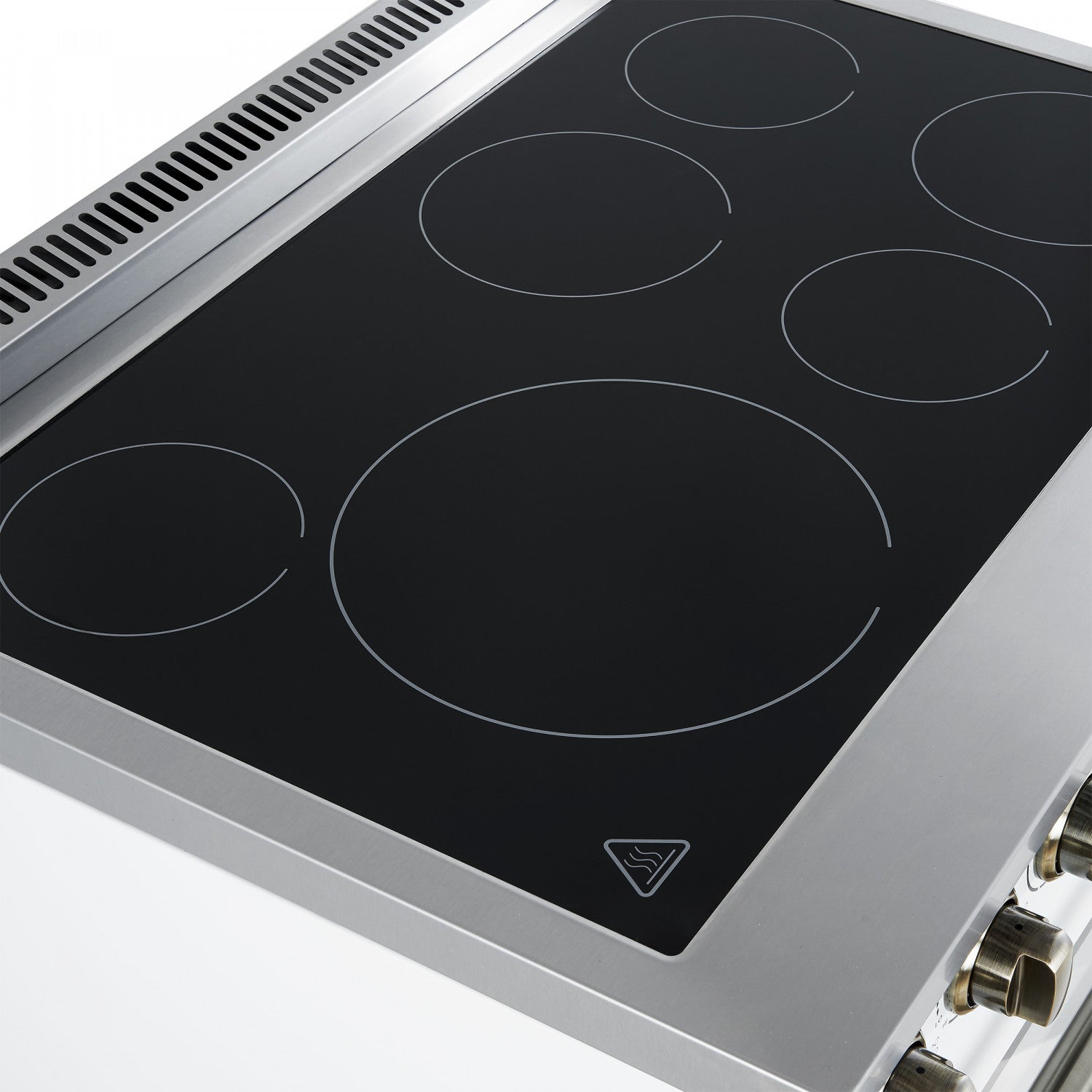 Forno Paolo 36" White Freestanding Electric Range with True Convection (5.44 Cu. Ft.) - FFSEL6011-36WHT