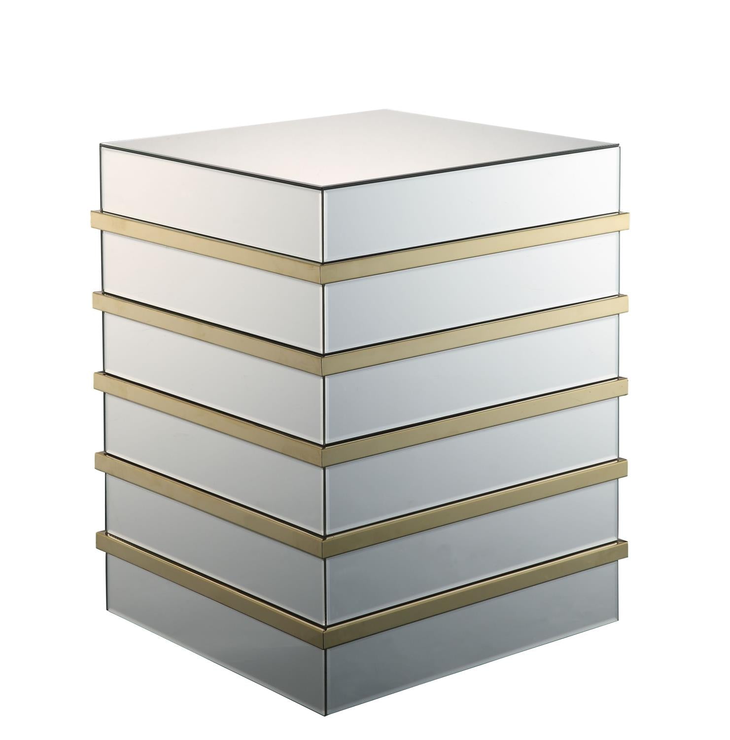 Carlin Mirror End Table