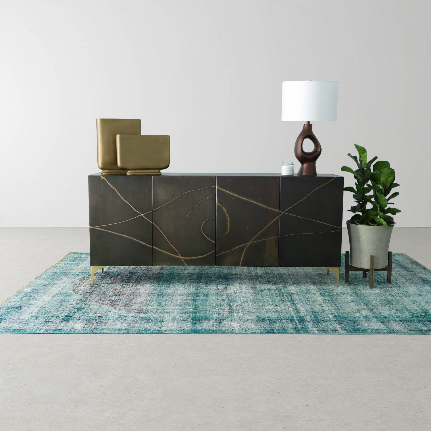 Nattor Table Lamp - Bronze