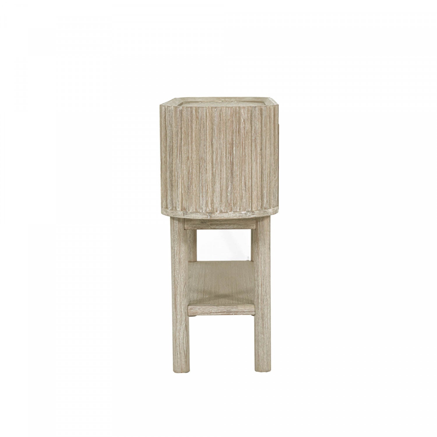 Humbach Console Table - White Washed Natural