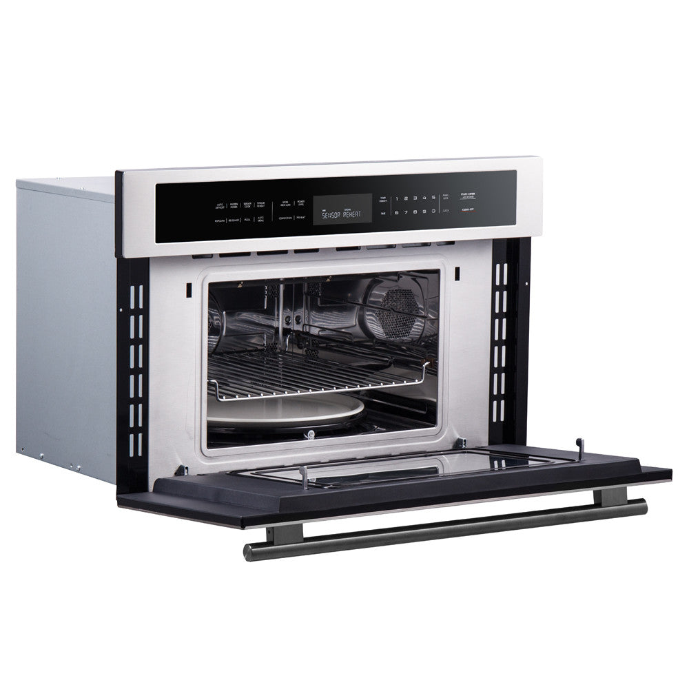 Forno Oliena Stainless Steel 30" Built-In Microwave Convection Oven (1.6 Cu. Ft.) - FMWDR3093-30
