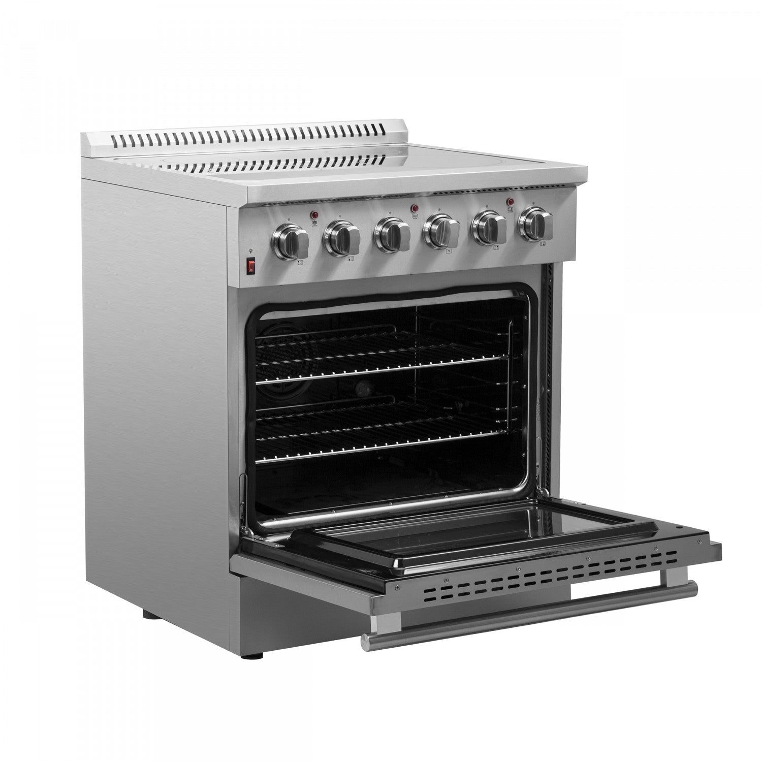Forno Galiano 30" Stainless Steel Freestanding Electric Range with True Convection and Air Fry (4.32 Cu. Ft.) - FFSEL6083-30