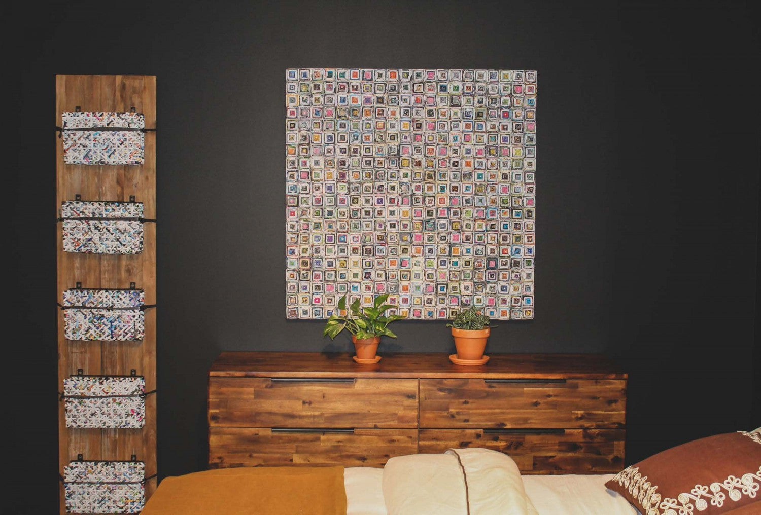 Bayan 40" Kaleidoscope Wall Art