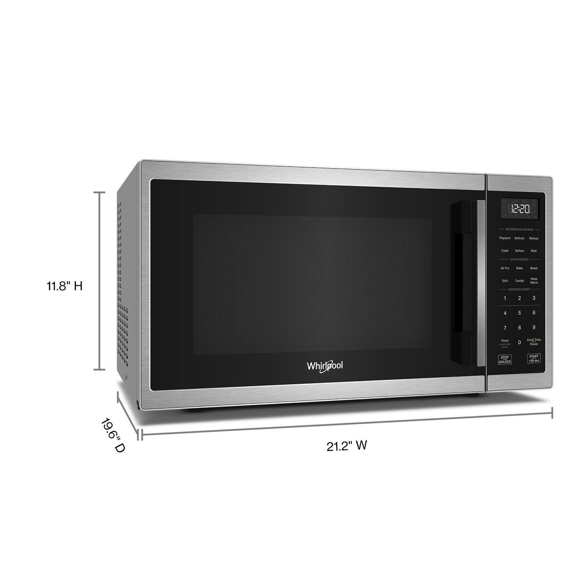 Whirlpool Stainless Steel Countertop Microwave (1 cu. ft.) - WMCS5522RS