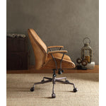 Buo Leather Executive Office Chair - Coffee