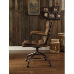 Buo Leather Executive Office Chair - Vintage Tan