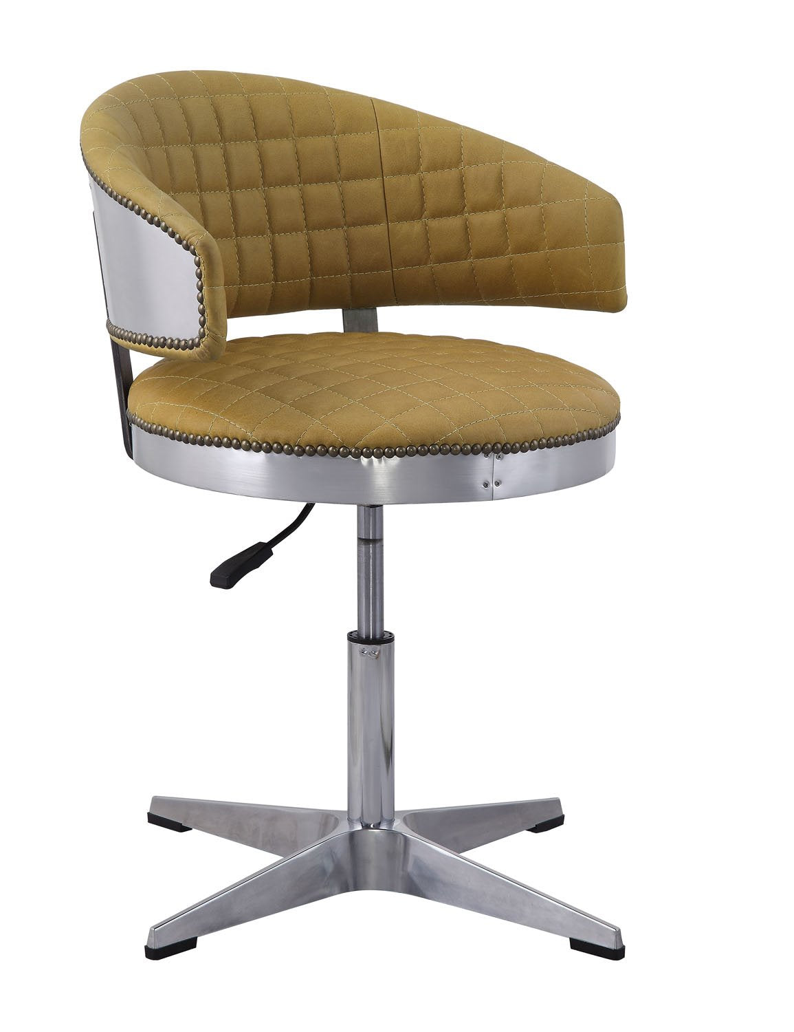 Alderbury Leather Swivel Office Chair