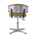 Alderbury Leather Swivel Office Chair