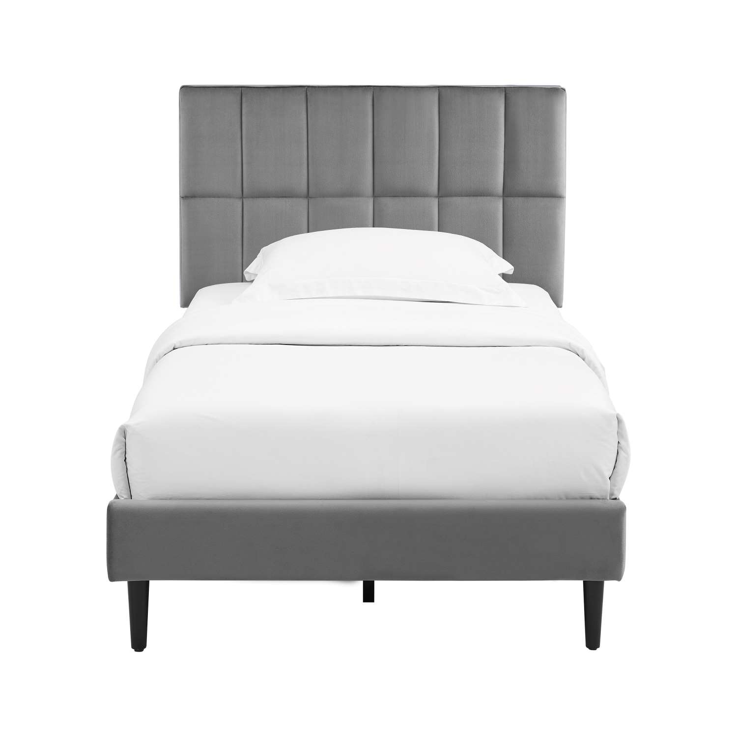 Sasha 3-Piece Twin Bed - Grey