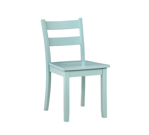 Florian Chaise sans bras - bleu aqua