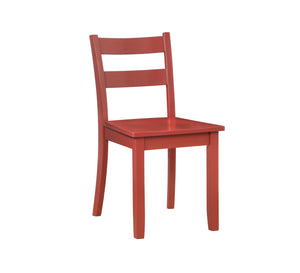 Florian Chaise sans bras - rouge