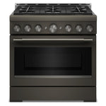 KitchenAid Black Ore Slide-In Gas Range (5 cu. ft.) - KFGS936SBE
