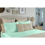 Nilus Queen Sheet Set - Light Green