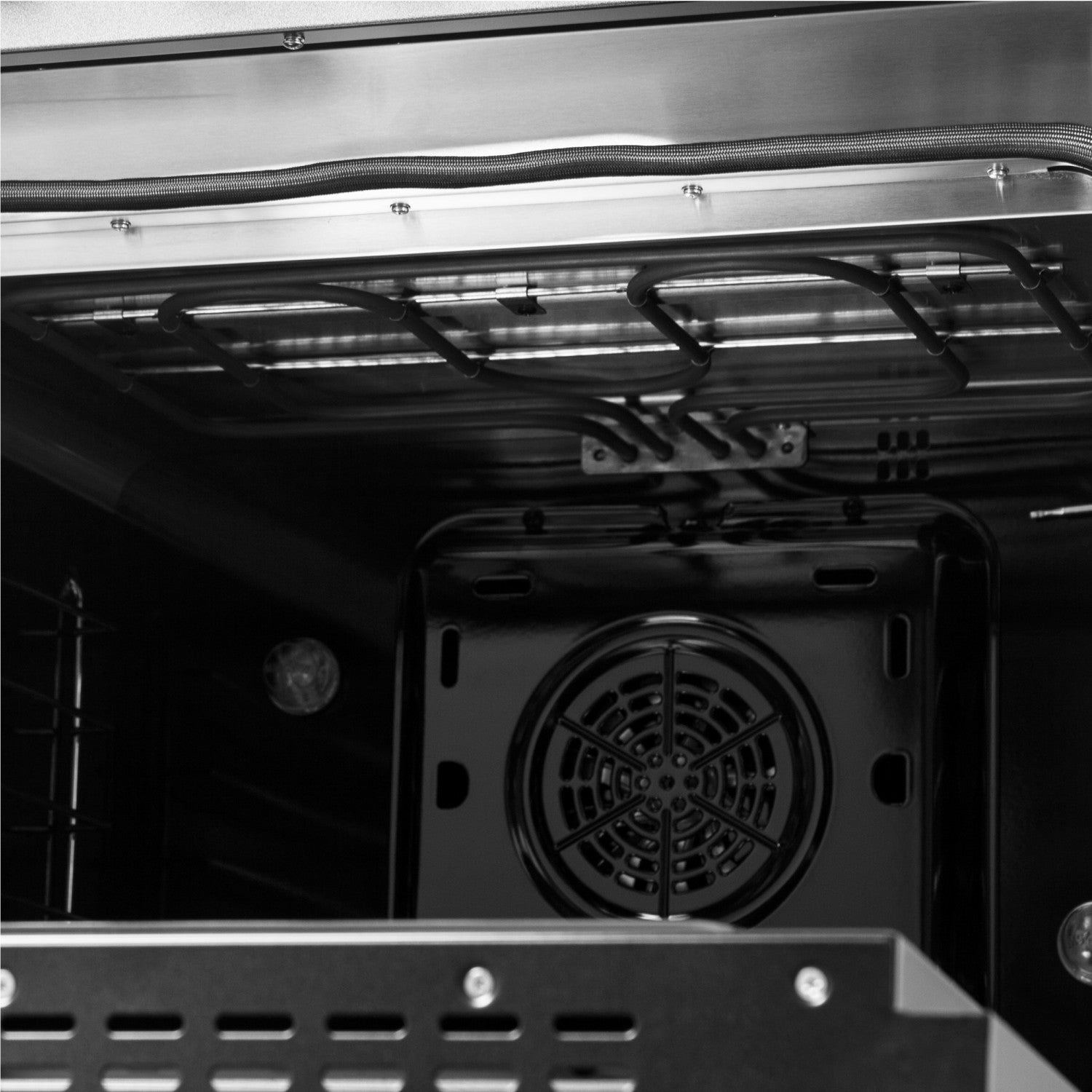 Forno Galiano 48" Black Freestanding Dual Fuel Double Oven Range with True Convection (6.58 Cu. Ft.) - FFSGS6156-48BLK