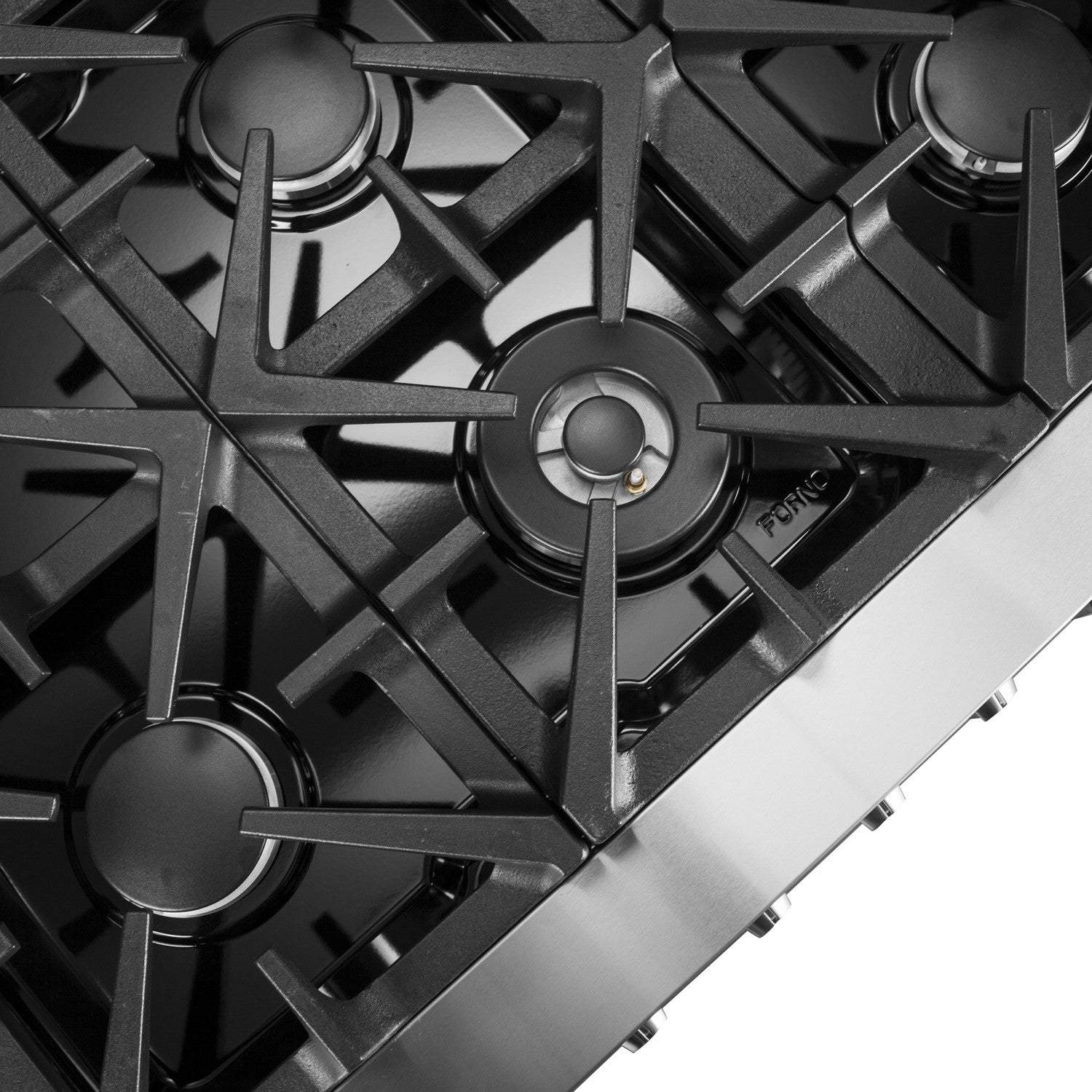 Forno Massimo 60" Stainless Steel Freestanding Dual Fuel Double Oven Range with True Convection and Air Fry (8.64 Cu. Ft.) - FFSGS6125-60