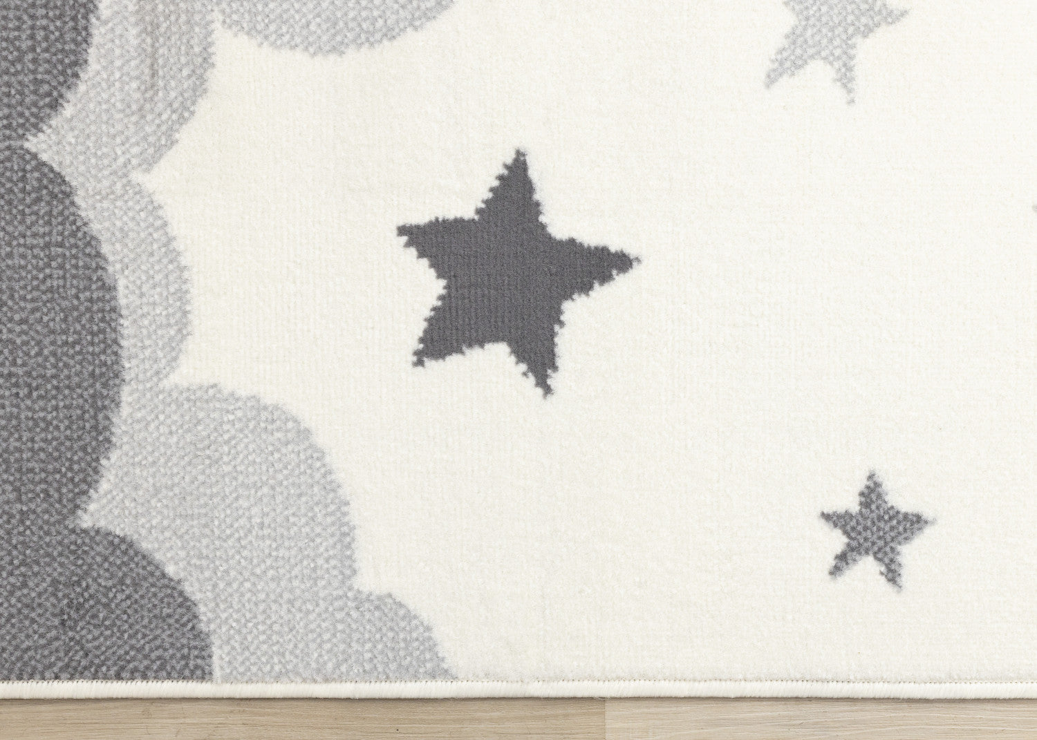 Kids Wishful Bunny Area Rug - 4' X 6' - Cream